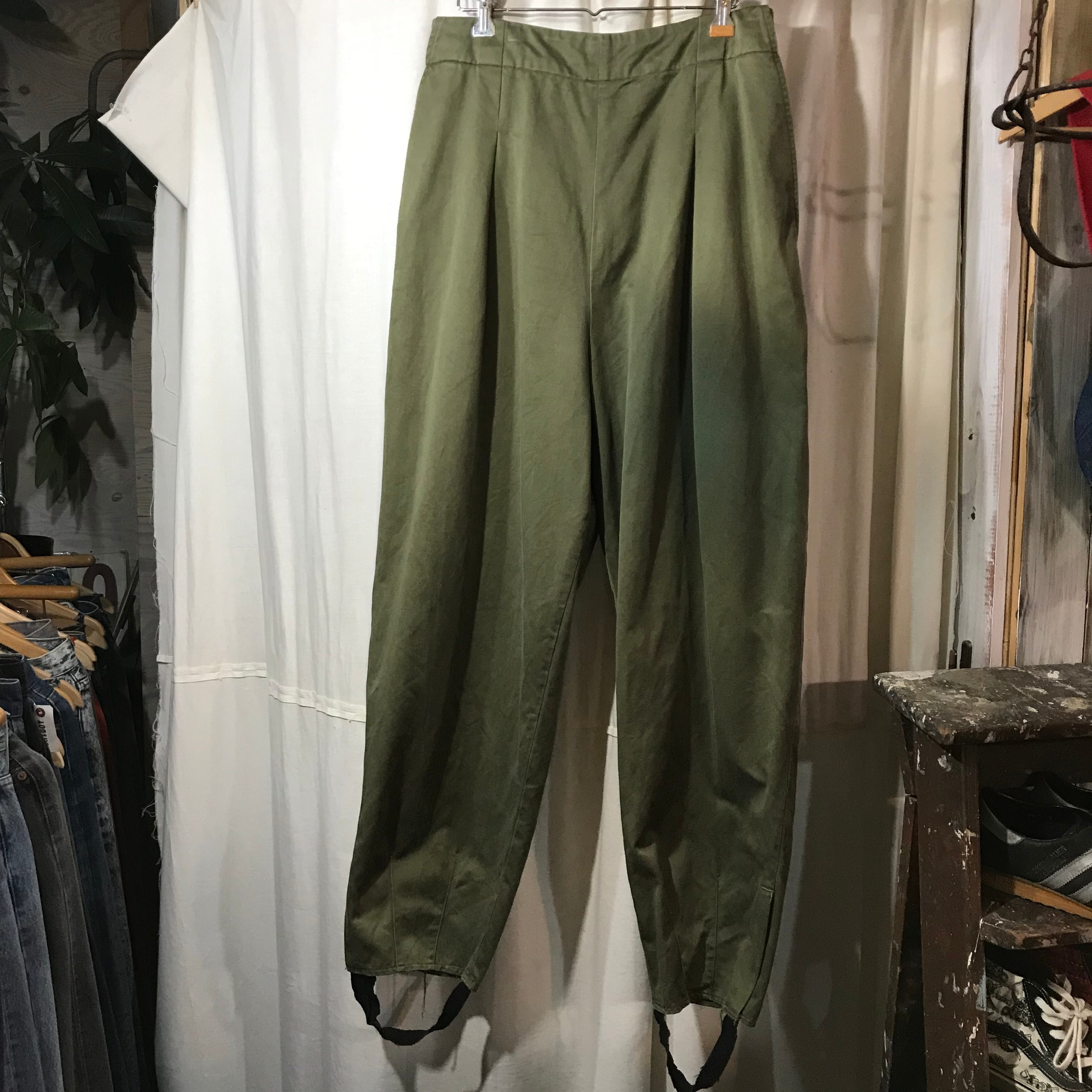 40's vintage U.S.ARMY アメリカ軍 米軍 スキーパンツ w~32程度