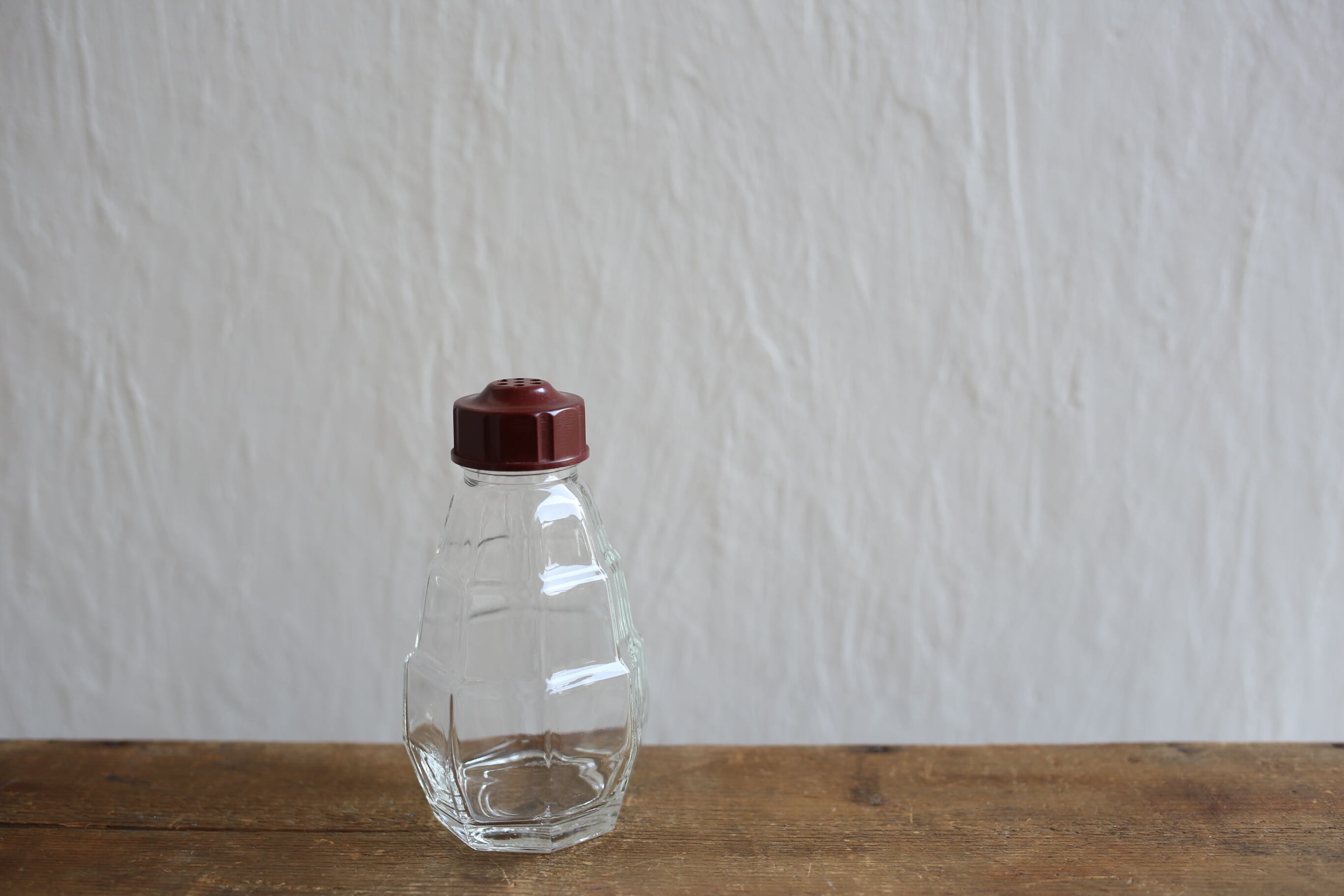 フランス アンティーク ヴィンテージ ベークライト製蓋 八角形 スパイス入れ N-04216