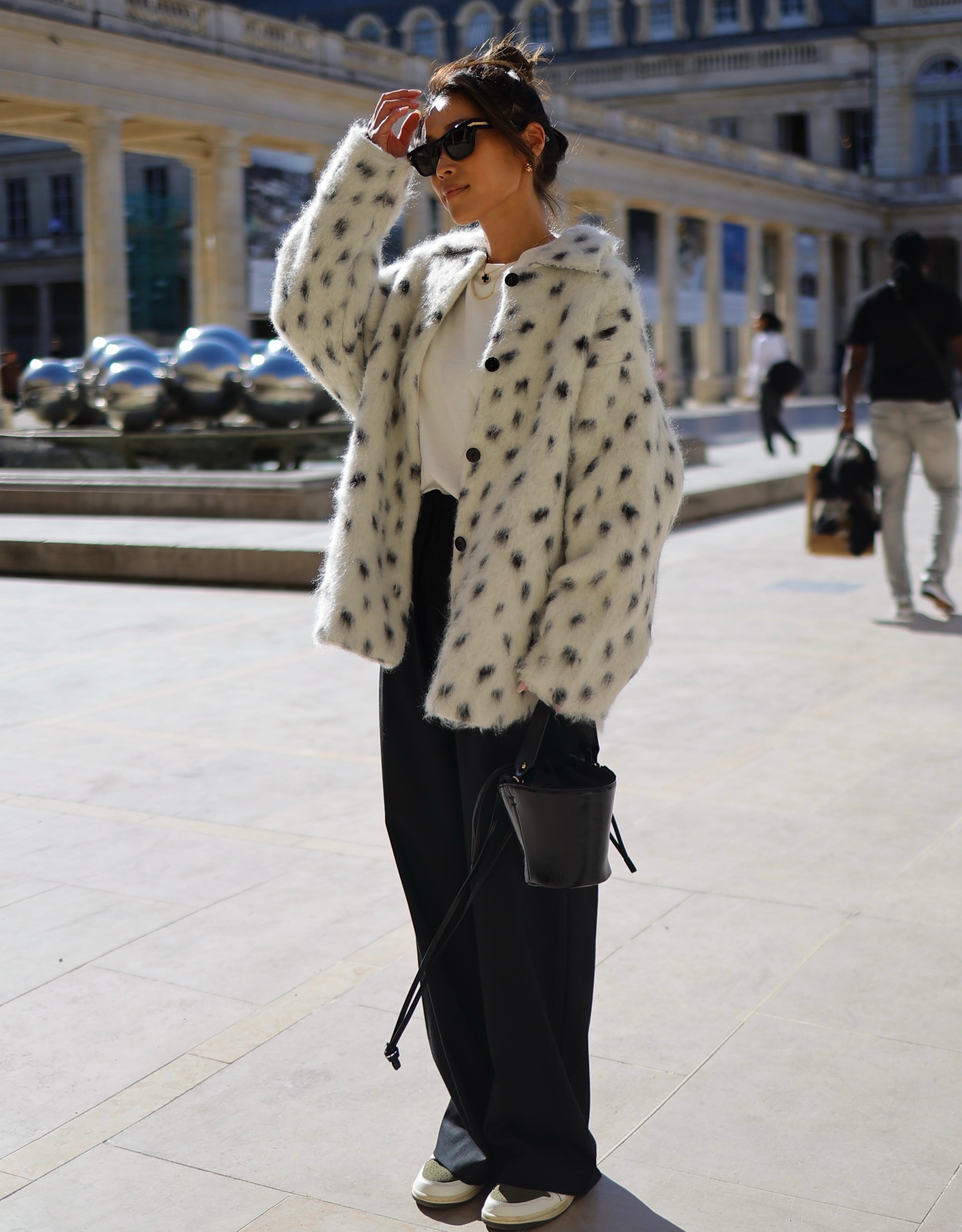 GPG-605 Dalmatian Knit Jacket | gypsohila