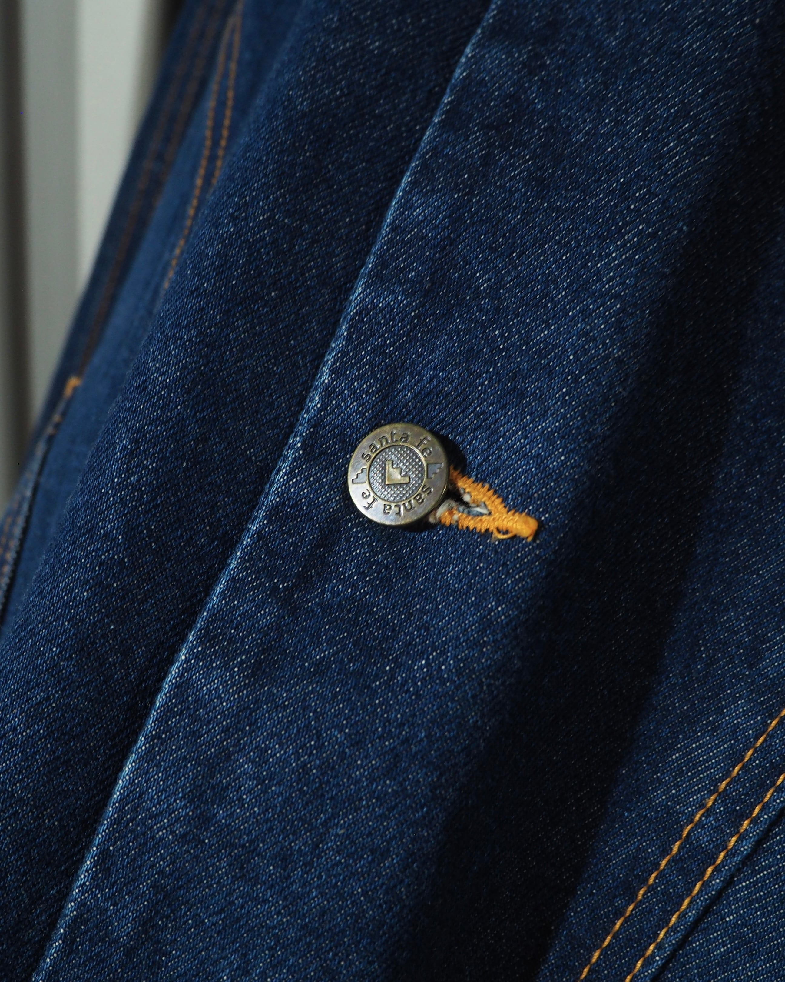 1980 ‐ 90s " Special ‐ Santa fe " Pop Art Embroidery Vintage Denim Jacket