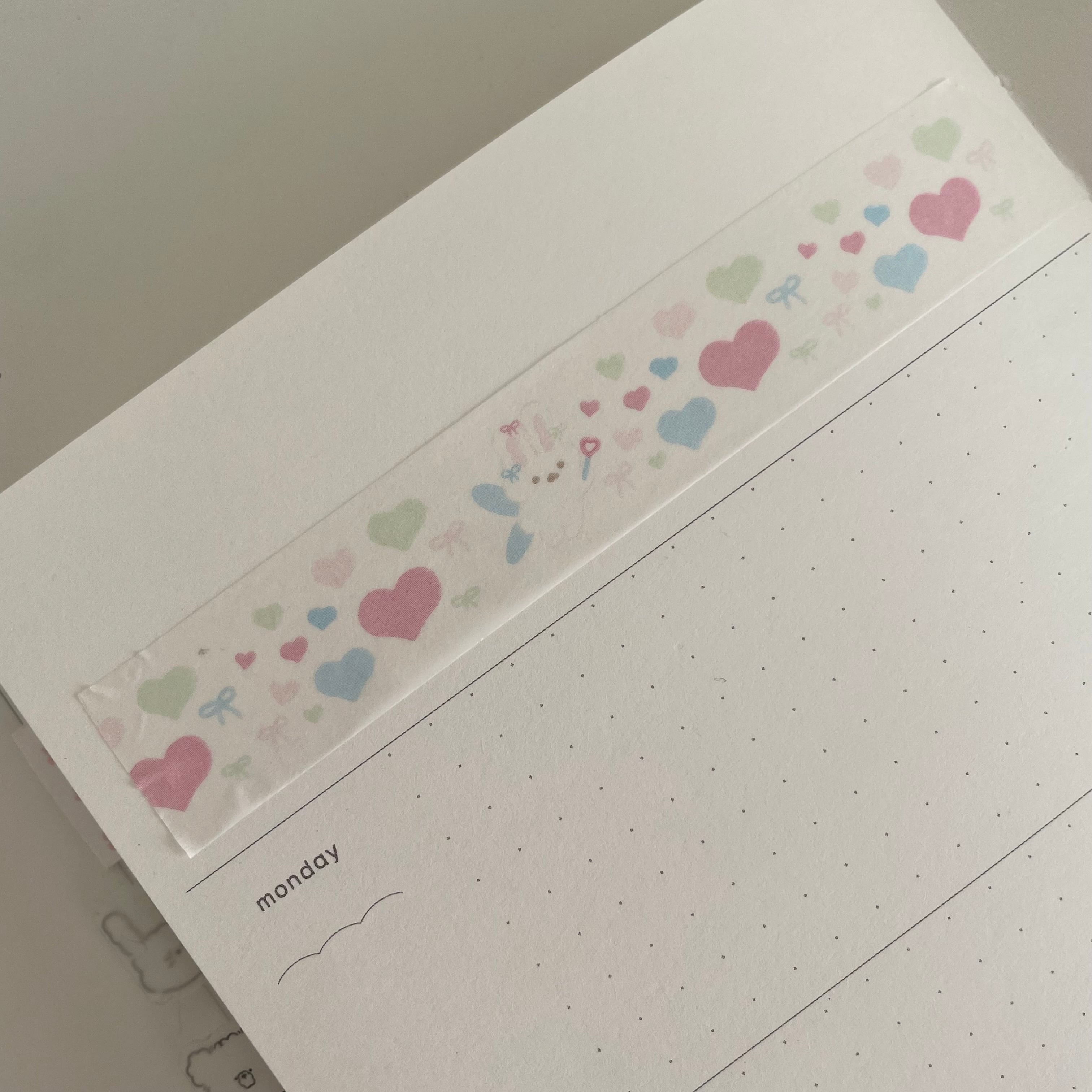 nuruhi 〔masking tape-ハート-〕