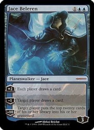 MTG《ジェイス・ベレレン/Jace Beleren》英語 [BOOKプロモ] ※プレイ用