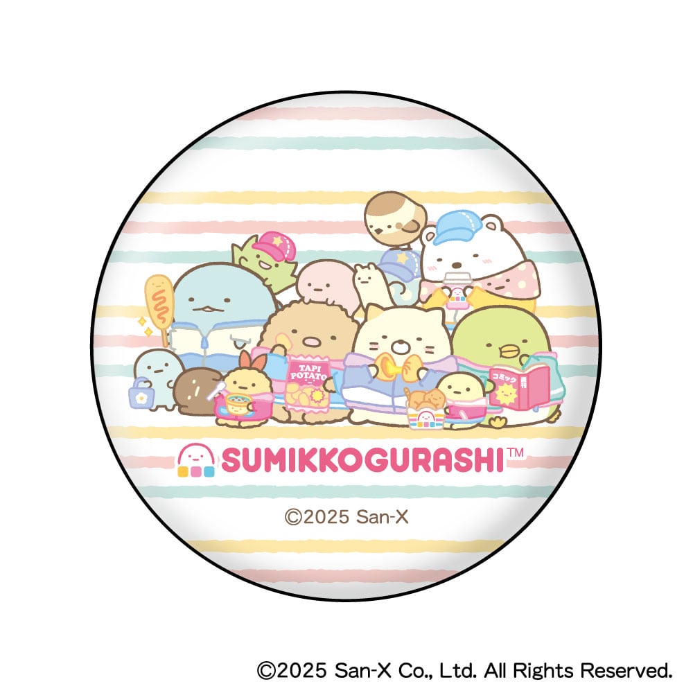 すみっコぐらし わくわくたぴおかコンビニ 缶バッジコレクション BOX