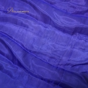 ベリーダンス 小物 ファンベール ブルー系 大きめ 青 紫 鮮やか グラデーション 袋 ケース セット 踊り ダンス用品 ダンス小物 小道具 イベント ステージ 練習 レッスン ケース付き 袋付き パープル系