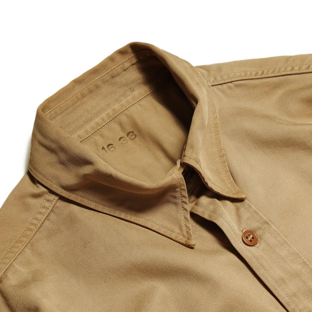 【before half century Vintages(ビフォーハーフセンチュリーヴィンテージ)】50's VINTAGE MILITARY WORK SHIRTS 50年代ヴィンテージミリタリーワークシャツ マチ付き