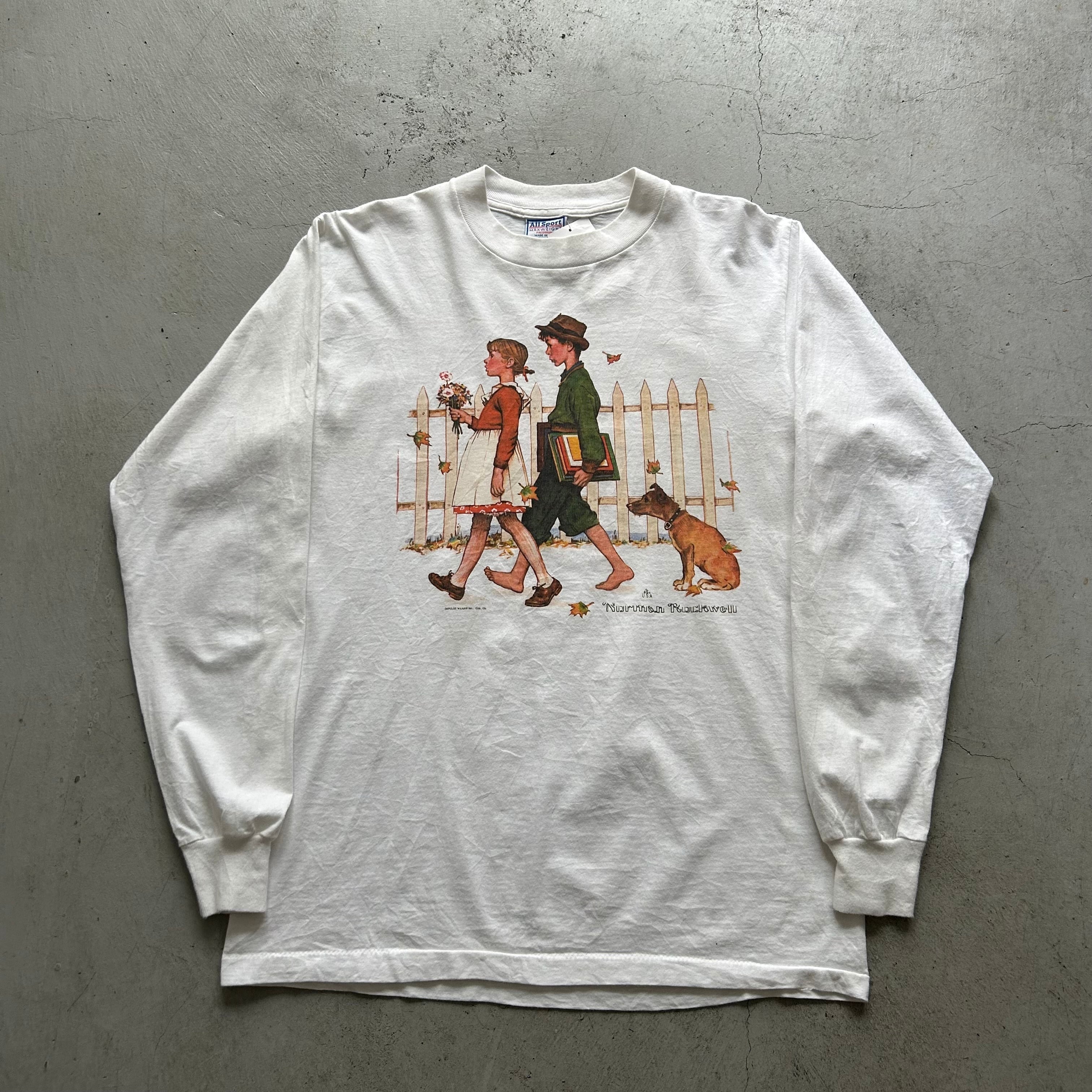 1990s Norman Rockwell L/S T-shirt【高円寺店】 | What'z up