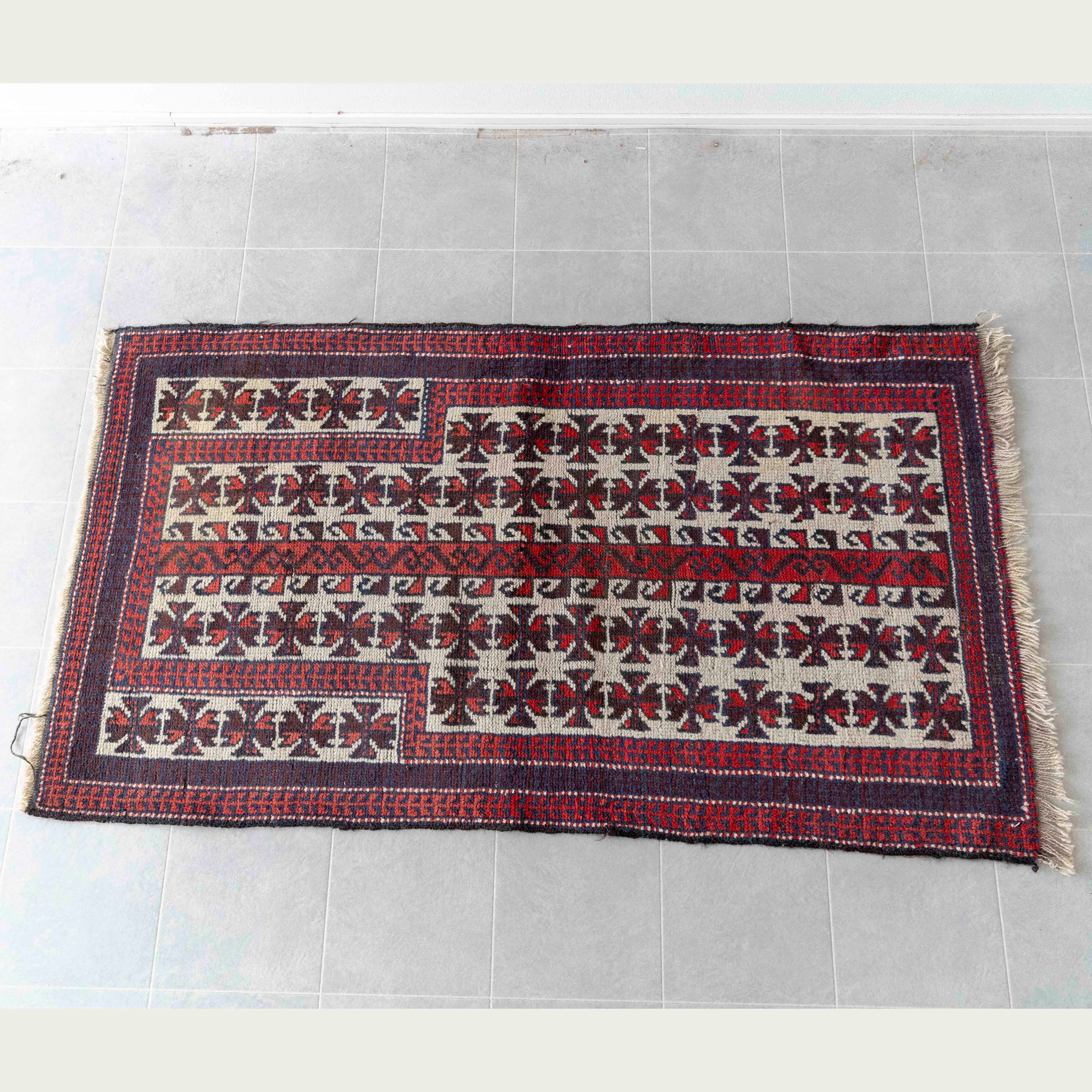 モロッコ　ビンテージラグ　somme Vintage】モロッコ・ヴィンテージラグ M-5 