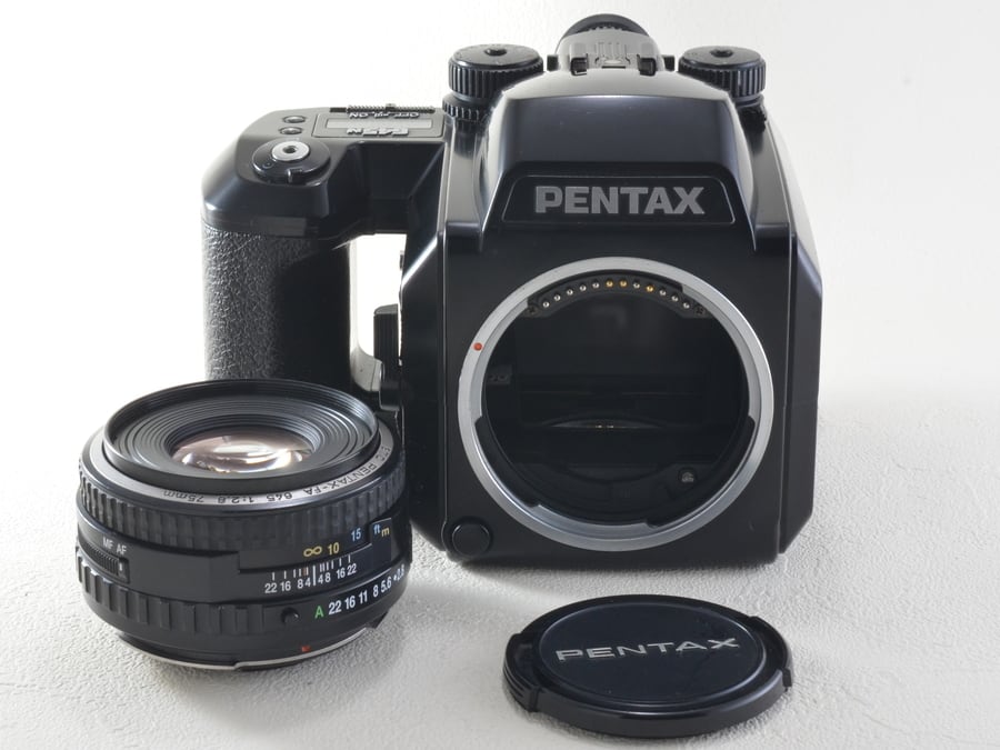 PENTAX ペンタックス 645N　レンズ55㎜ｆ2.8、200㎜ｆ4