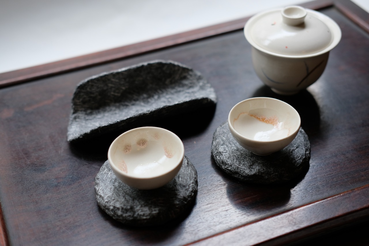 山牌｜茶杯-疊釉圓杯