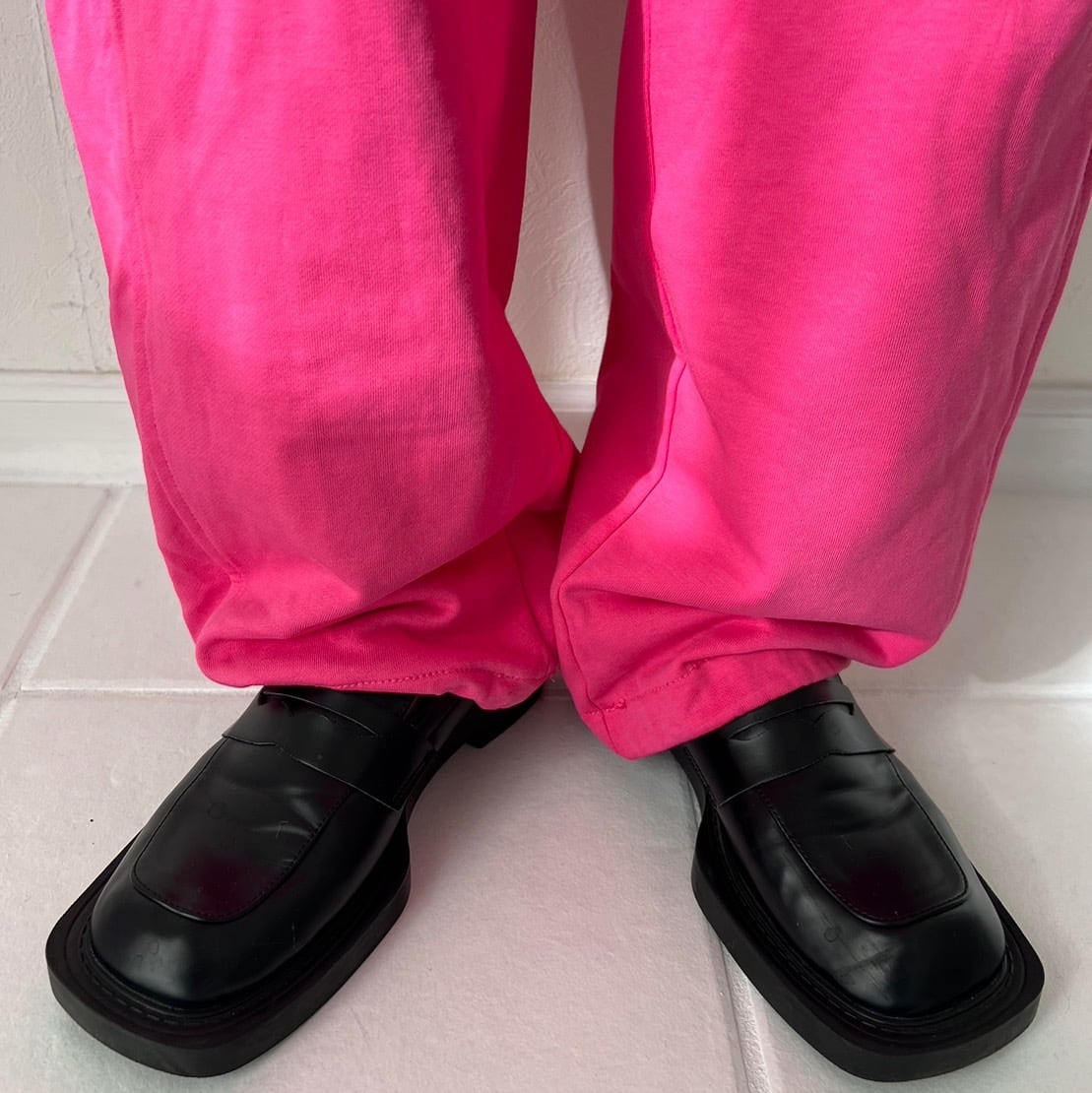 ベルトループ付きカラースウェットパンツ_LN01900 | lanan(ラナン)