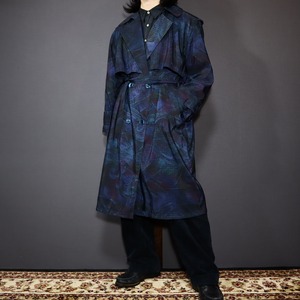 all pattern design trench coat