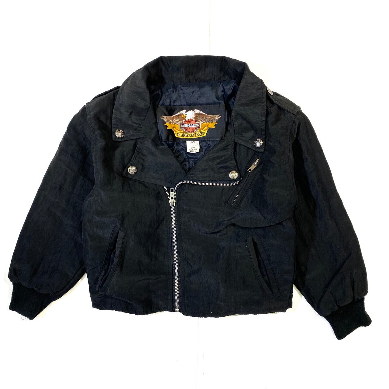 kids】ハーレーダビッドソン ライダース風 ナイロンジャケット キッズ5