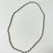 Vintage 925 Silver Twist Chain Necklace Made In Italy