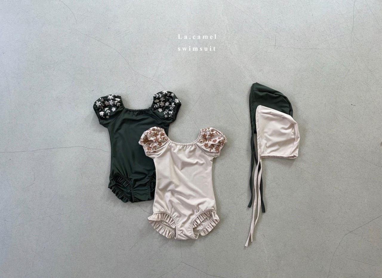 【La.camel】ココスイムウエア グリーン - 7
