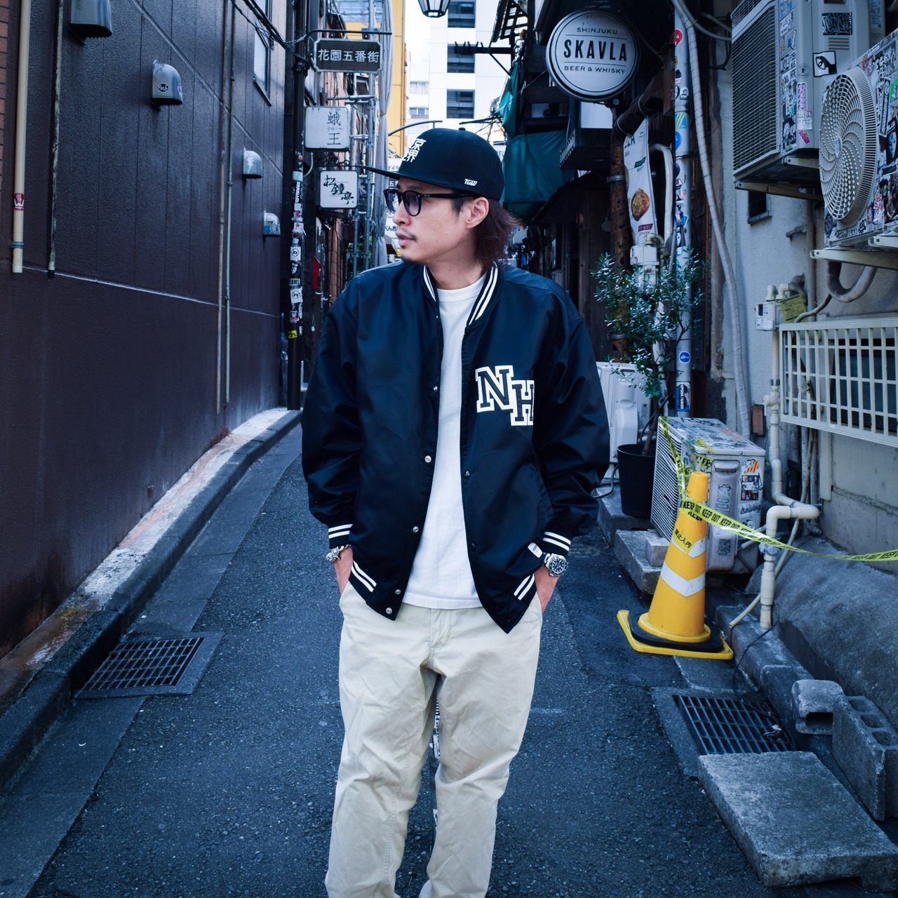 BASE BALL CAP【東京世界】【BLACK】