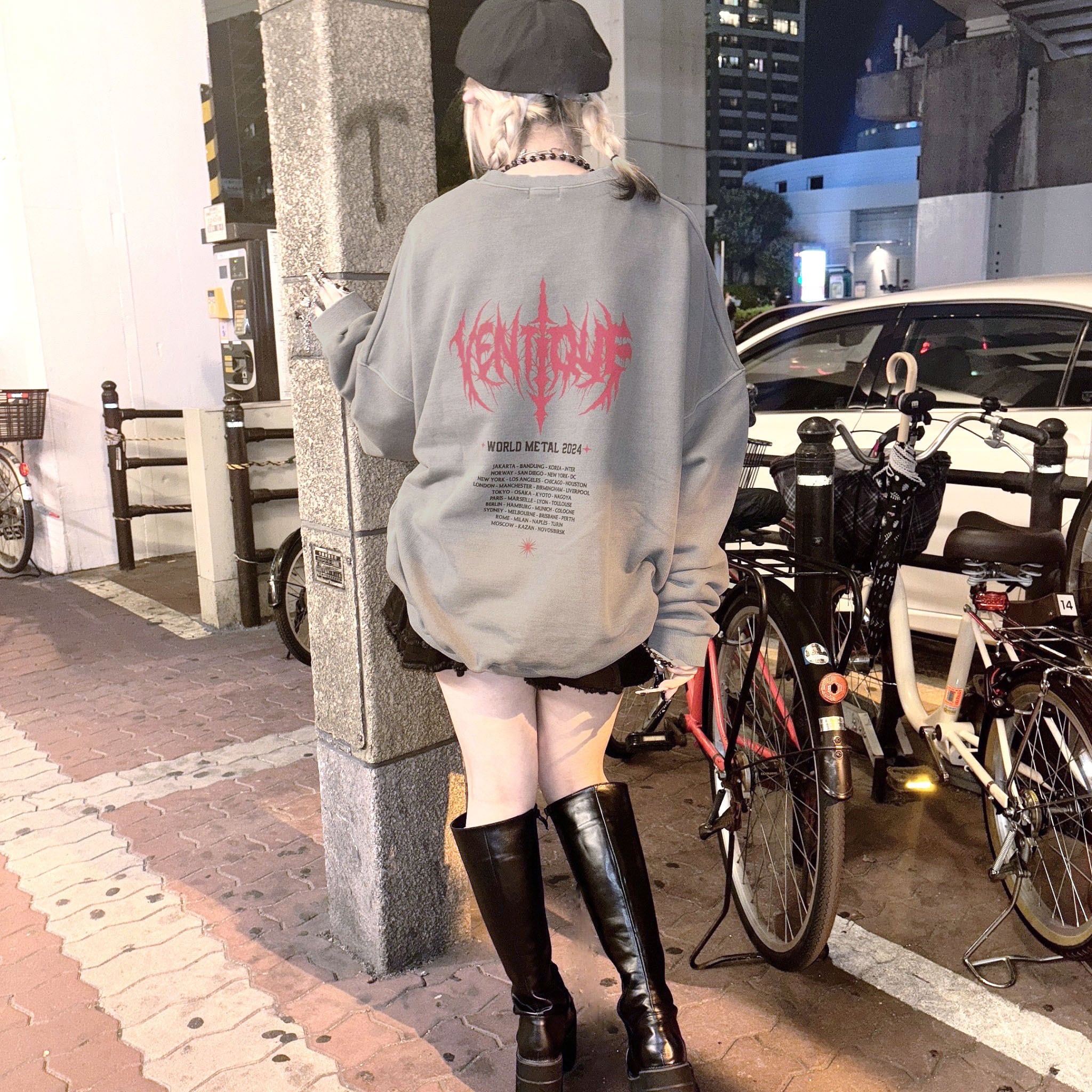 World Metal ピグメントスウェット | VOLCAN&APHRODITE