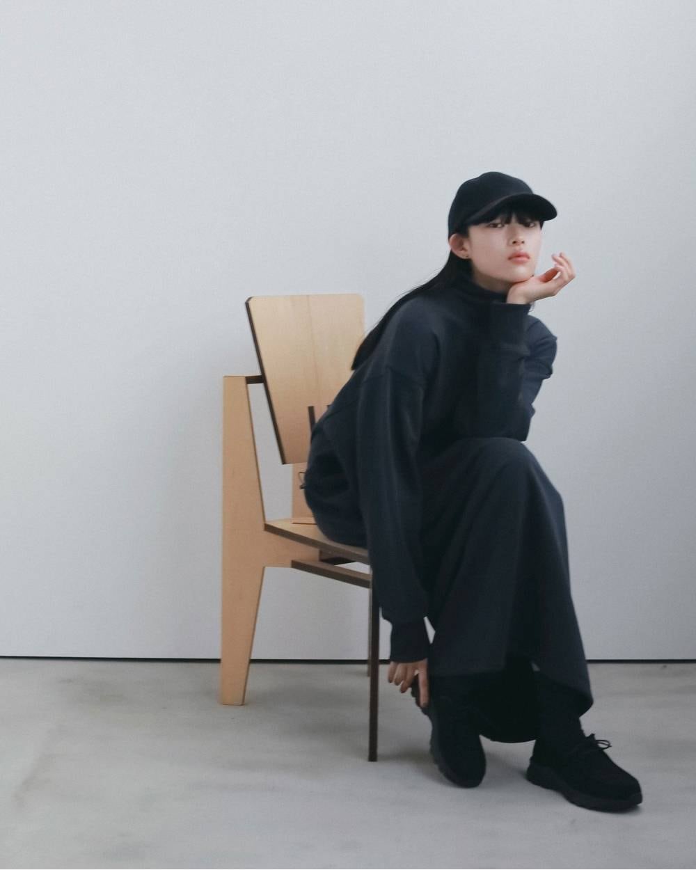 anuke 】Halfzip Sweat Onepiece | valance 福井｜レディースセレクト