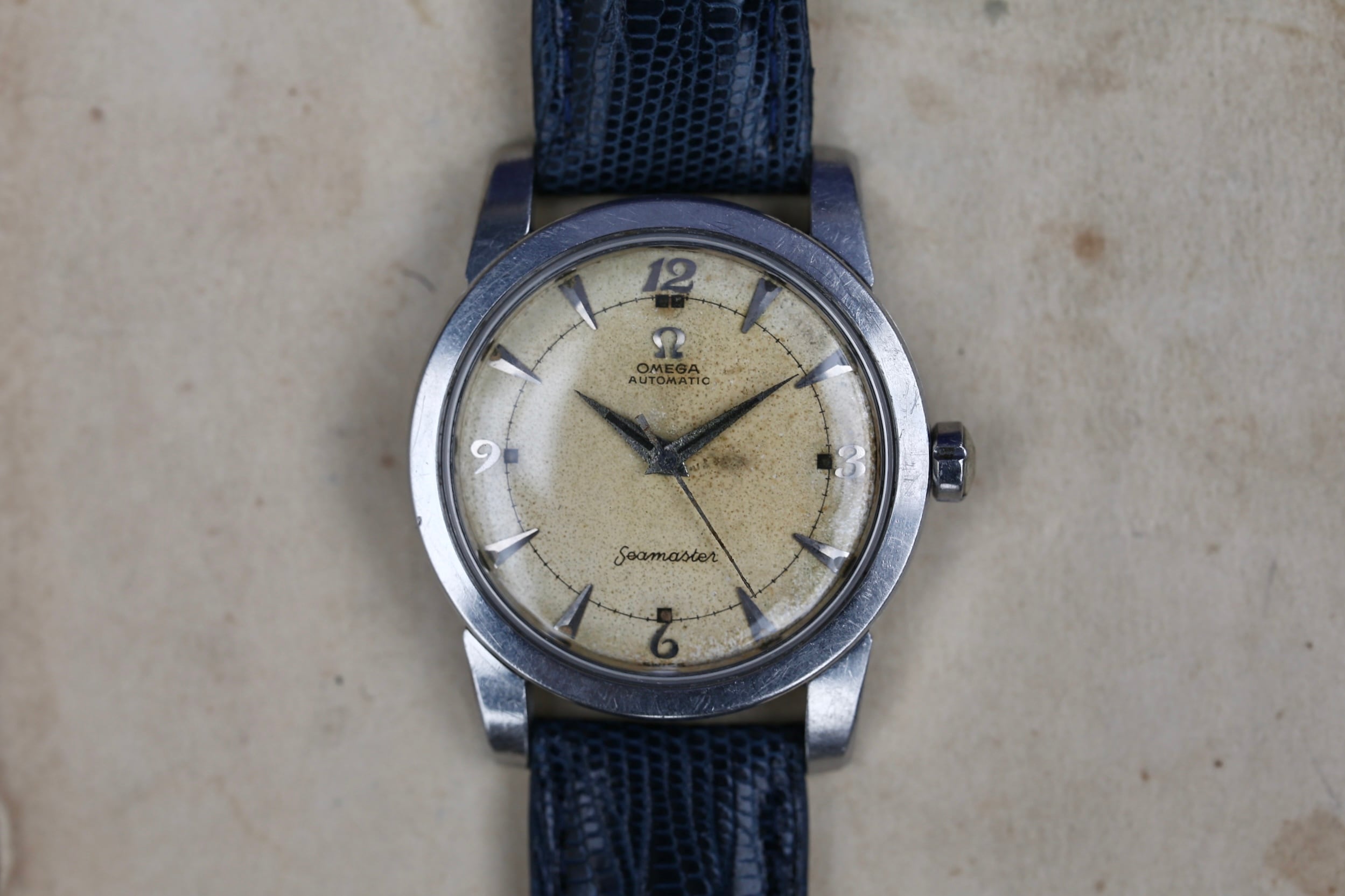 OMEGA】 1952年製 オメガ シーマスター 1st 後期 エイジングダイヤル