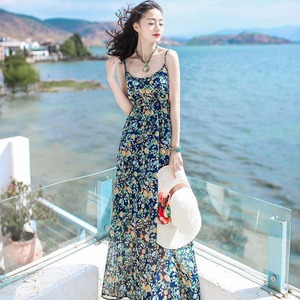 ワンピース レディース 送料無料 マキシワンピース フラワープリントワンピース マキシ丈 ロング丈 キャミソールワンピース フェミニン エレガント リゾート リラックス こなれ感 おしゃれ 花柄 スタイル 小顔見せ 着痩せ 体形カバー キャミソール インスタ トレンド 袖なし 大人かわいい S M L XL 2XL 女子会 カジュアルドレス かわいい キュート ガーリー ママコーデ モテコーデ デート 透け感 ロマンチック サマードレス エンパイアライン ボタニカルフラワープリント