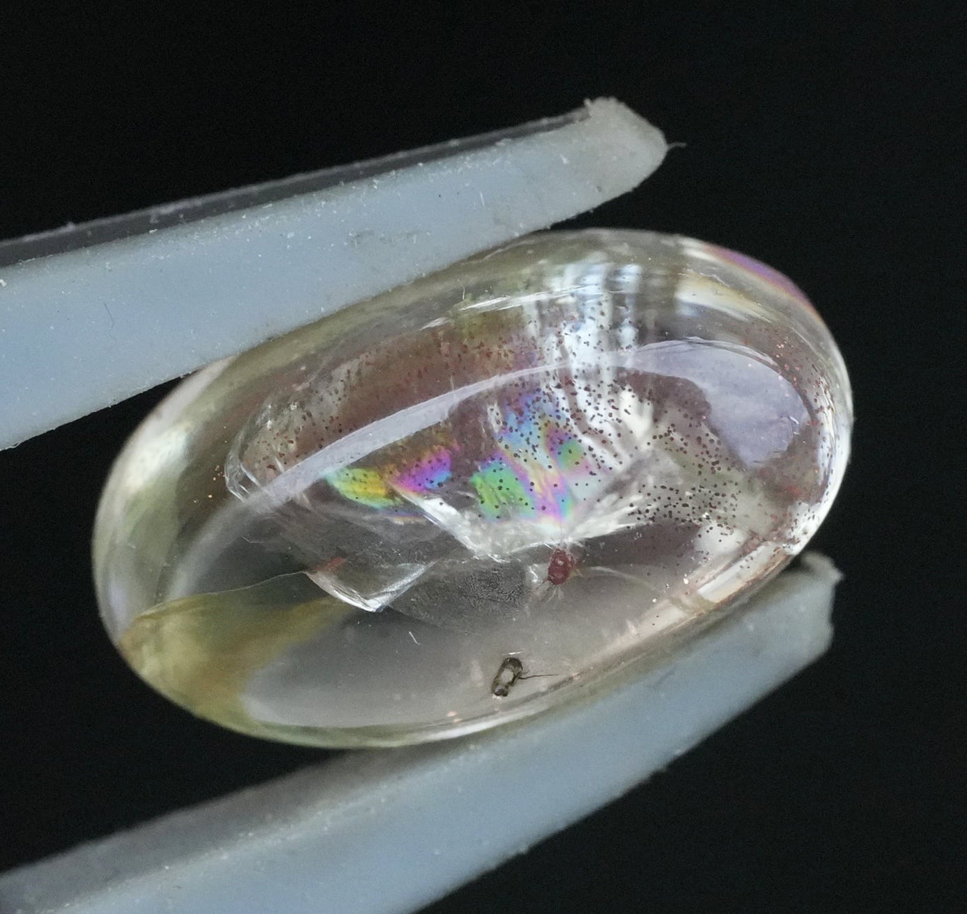 虹入り☆1.0 ct ☆Oregon Sunstone オレゴンサンストーン s1541
