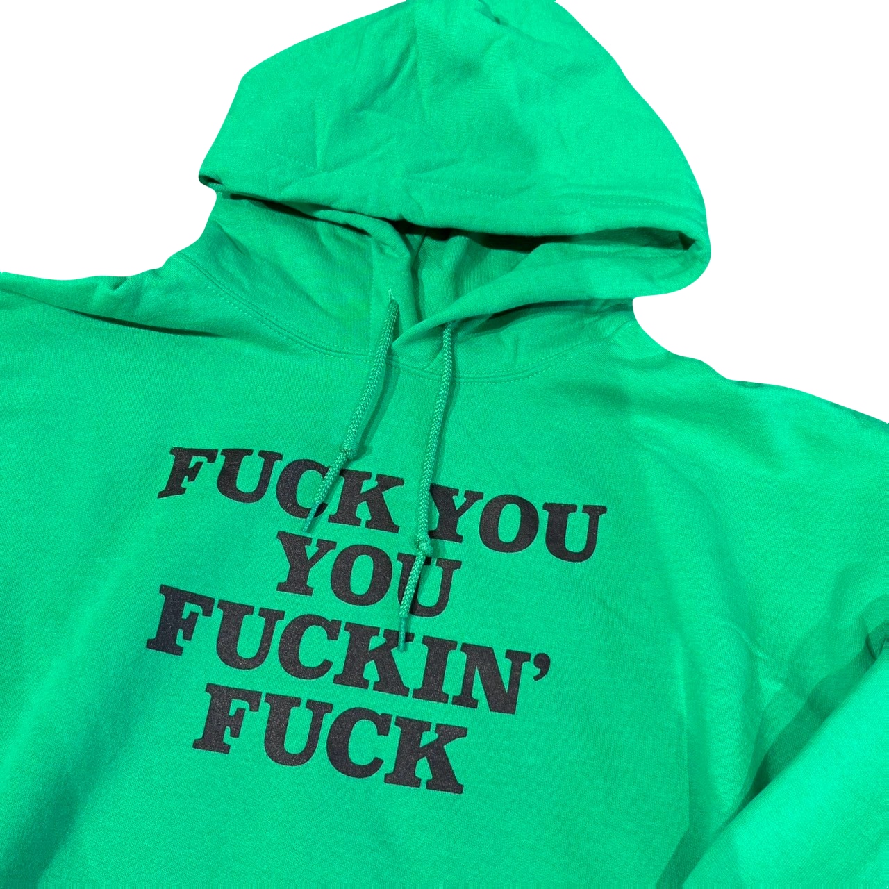 RIVERSIDE BASE 「FUCKIN' FUCK」PULLOVER HOODIE IRISH GREEN