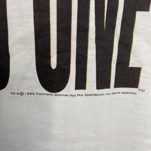 90s X-FILES エックスファイル Tシャツ 海外ドラマ XL 白