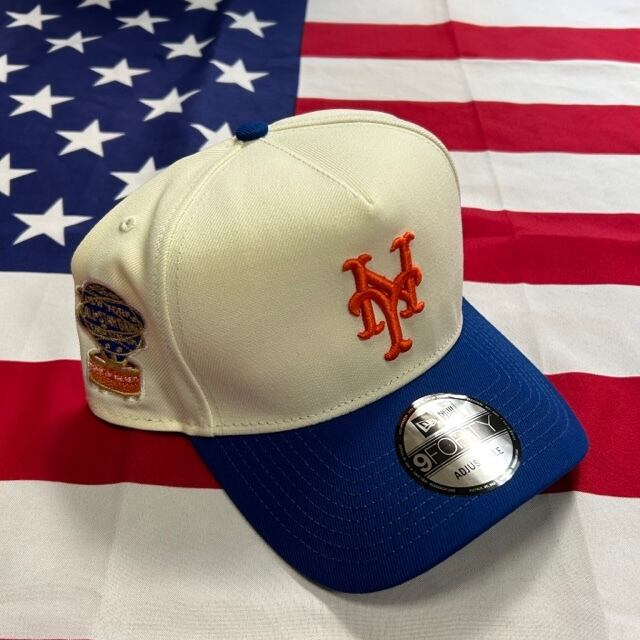 レア☆NEW ERA Mets メッツ ベースボールキャップ ニューエラ-