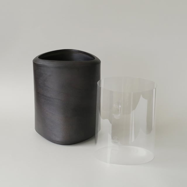 BUNACO/Twist Ⅱ triangle Dust Box M Dust Box twist Ⅱ △ L〔ナチュラル〕 | BUNACO Shop