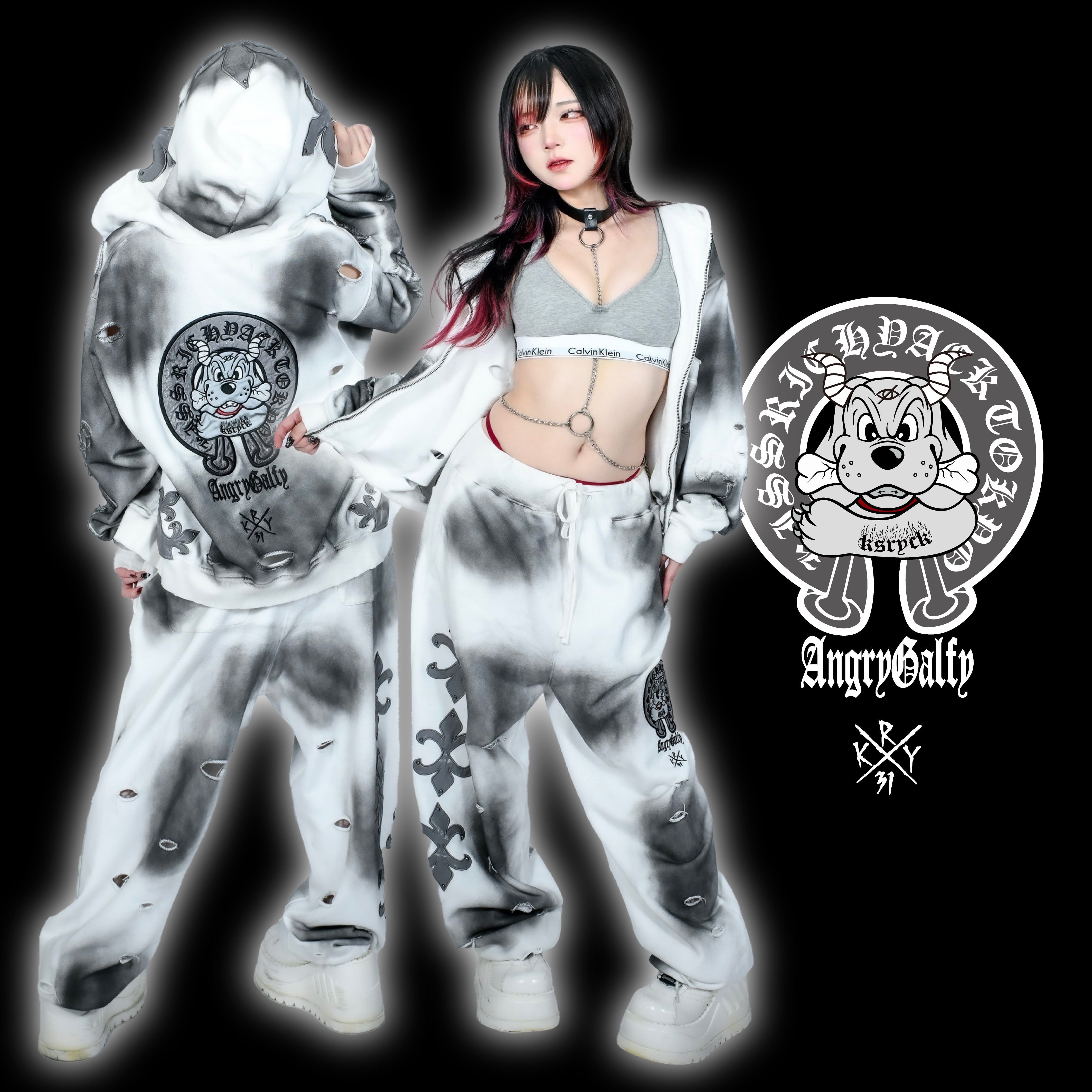 即納】「蹴威の百合の紋章パンツ」 | KRY clothing