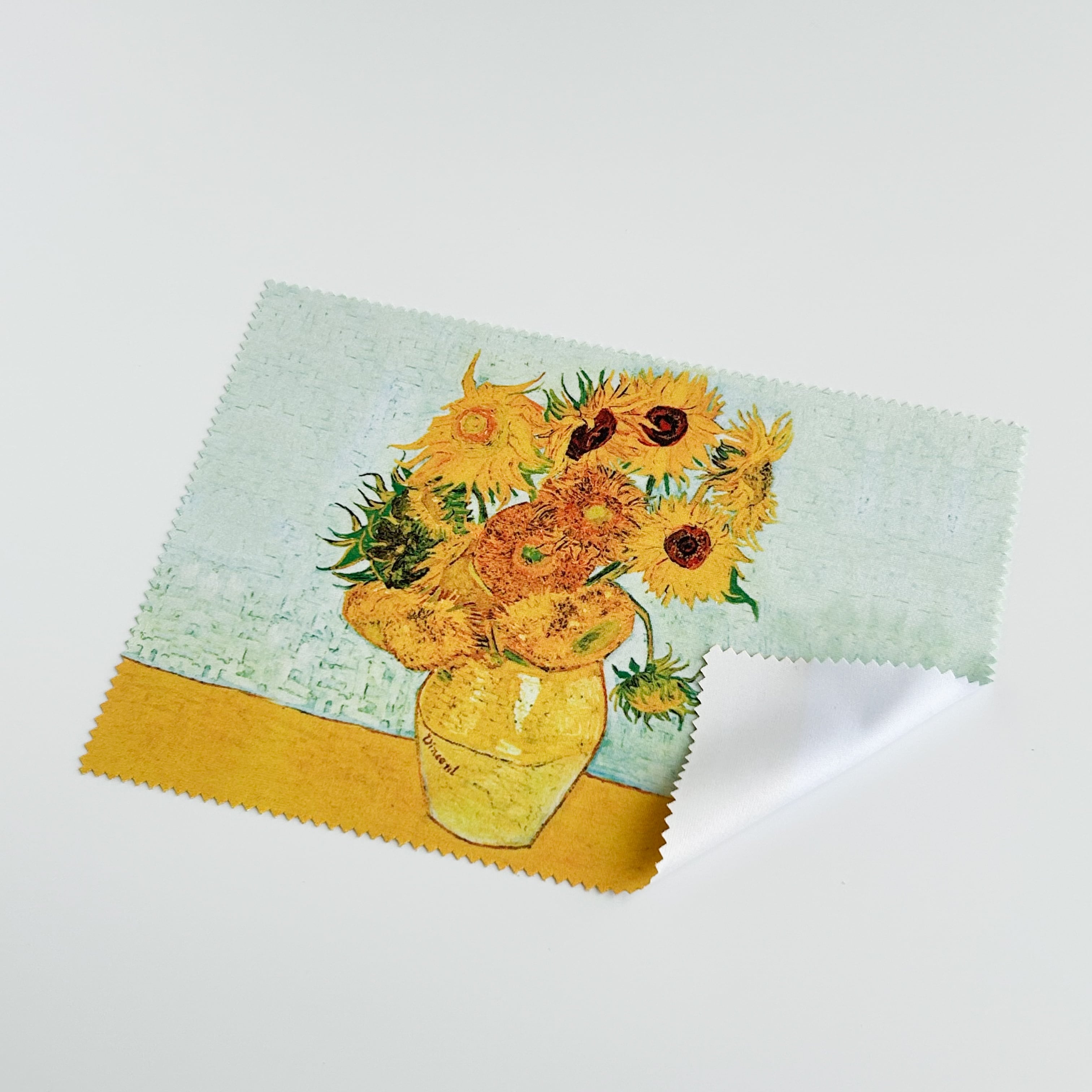 在庫限り】ゴッホ マイクロファイバークロス ひまわり | hmm, by 東京