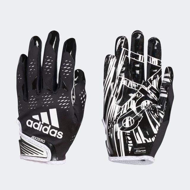 【M,L】ADIZERO 12 アメフト グローブ 2022モデル