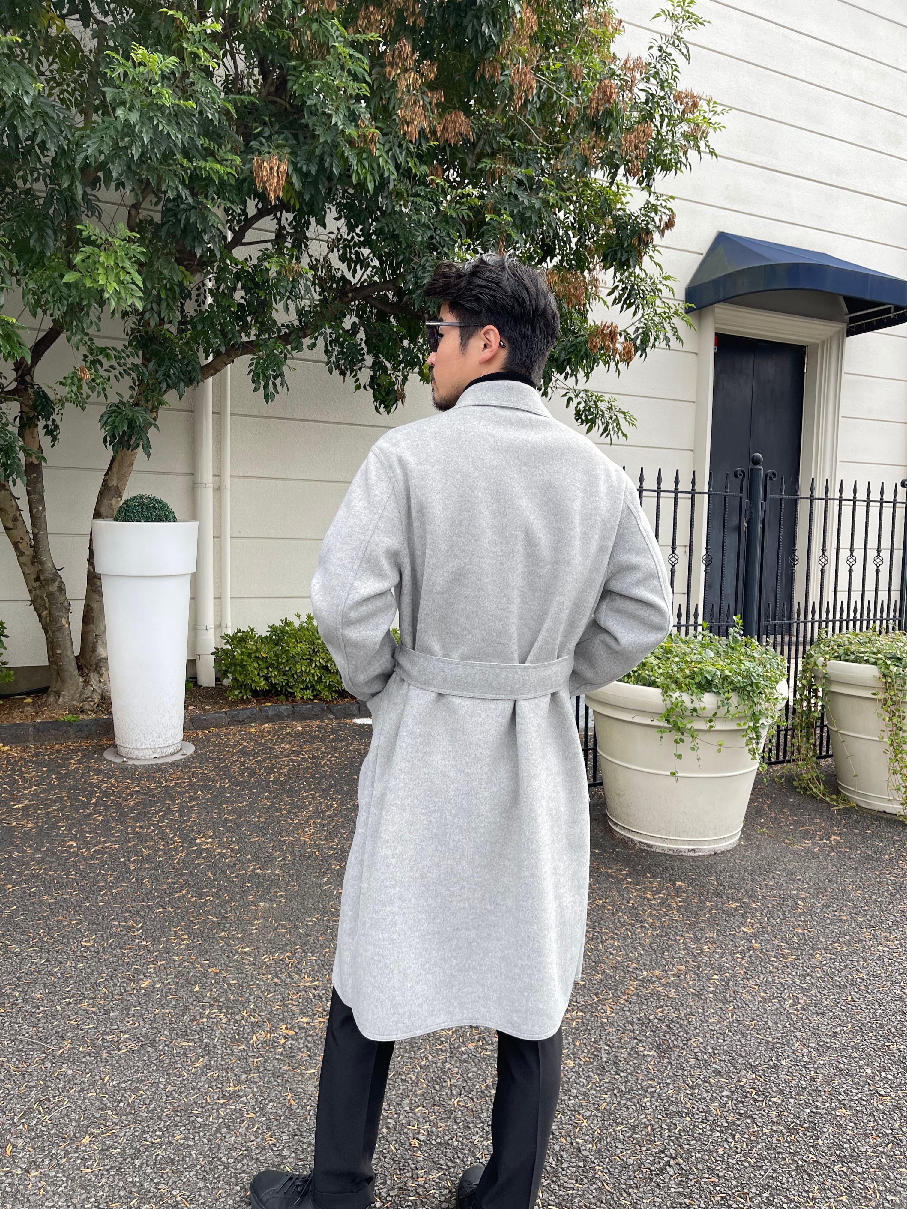 ウールガウンコート【3色展開】 | Wide Range