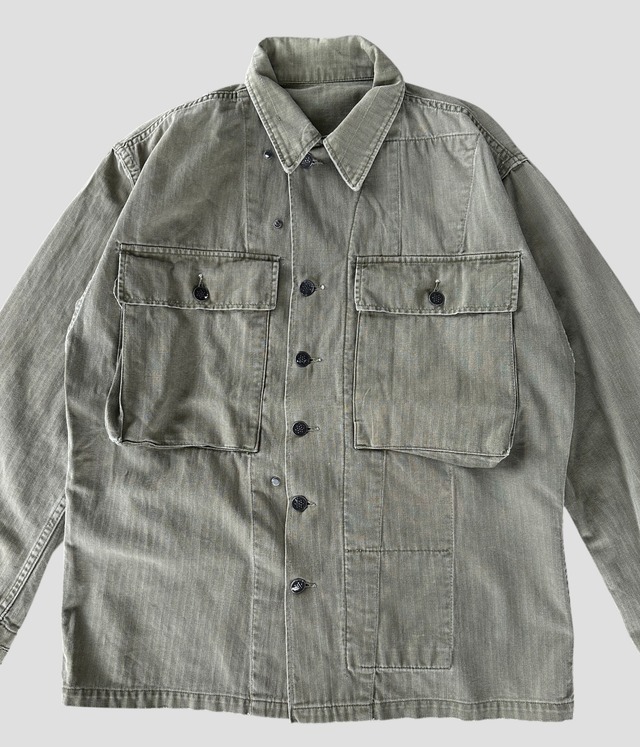 -U.S. ARMY- Vintage 40s M-43 HBT Jacket