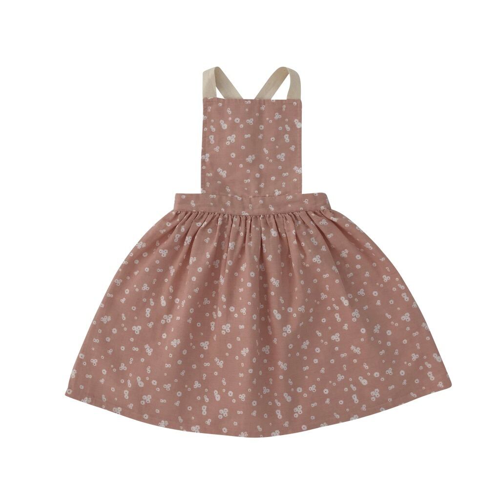 liilu Mina apron-Flower petals