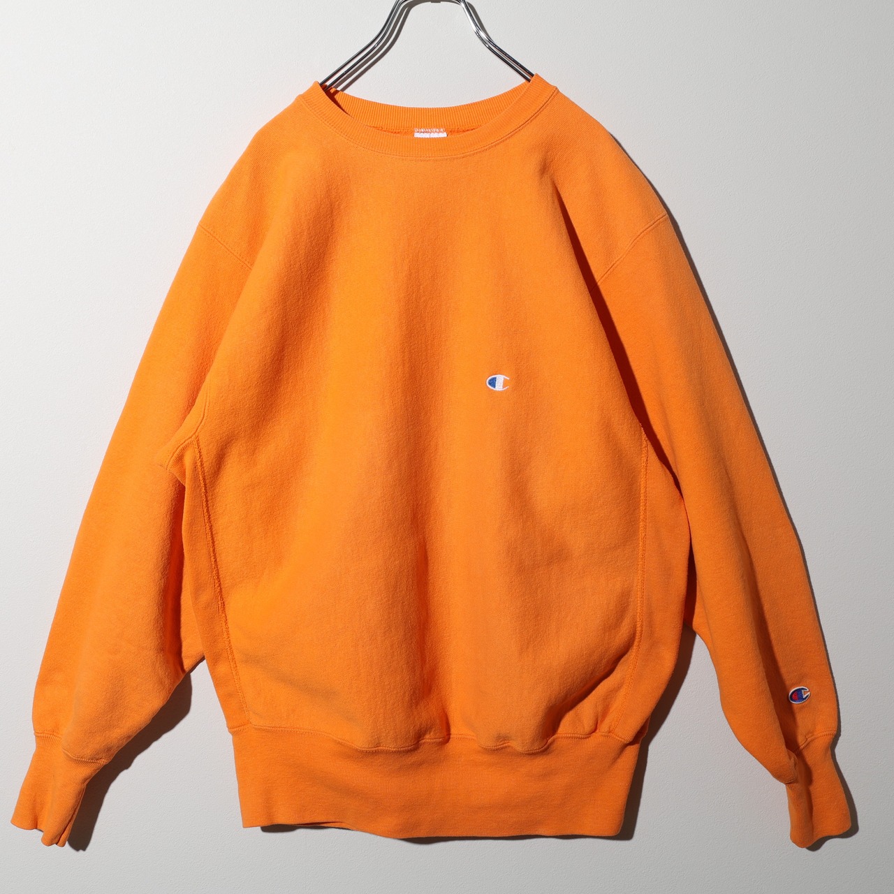 極美品 XL 90s USA サーモンオレンジ Reverse Weave Champion リバースウィーブ チャンピオン
