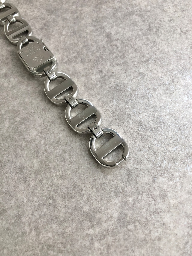 Christian Dior クリスチャン ディオール 腕時計 シルバー パンディオラ ステンレススチール クウォーツ D78-100 vintage ヴィンテージ オールド pbcnse
