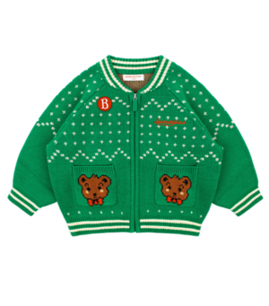 [BEBE DE PINO] Jane cowichan knit cardigan 正規品 韓国ブランド 韓国ファッション 韓国代行 韓国通販 ベベドピノ bebedepino 日本 店舗 韓国 子供服