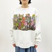Vintage Cats Printed Sweat Shirt Made In USA