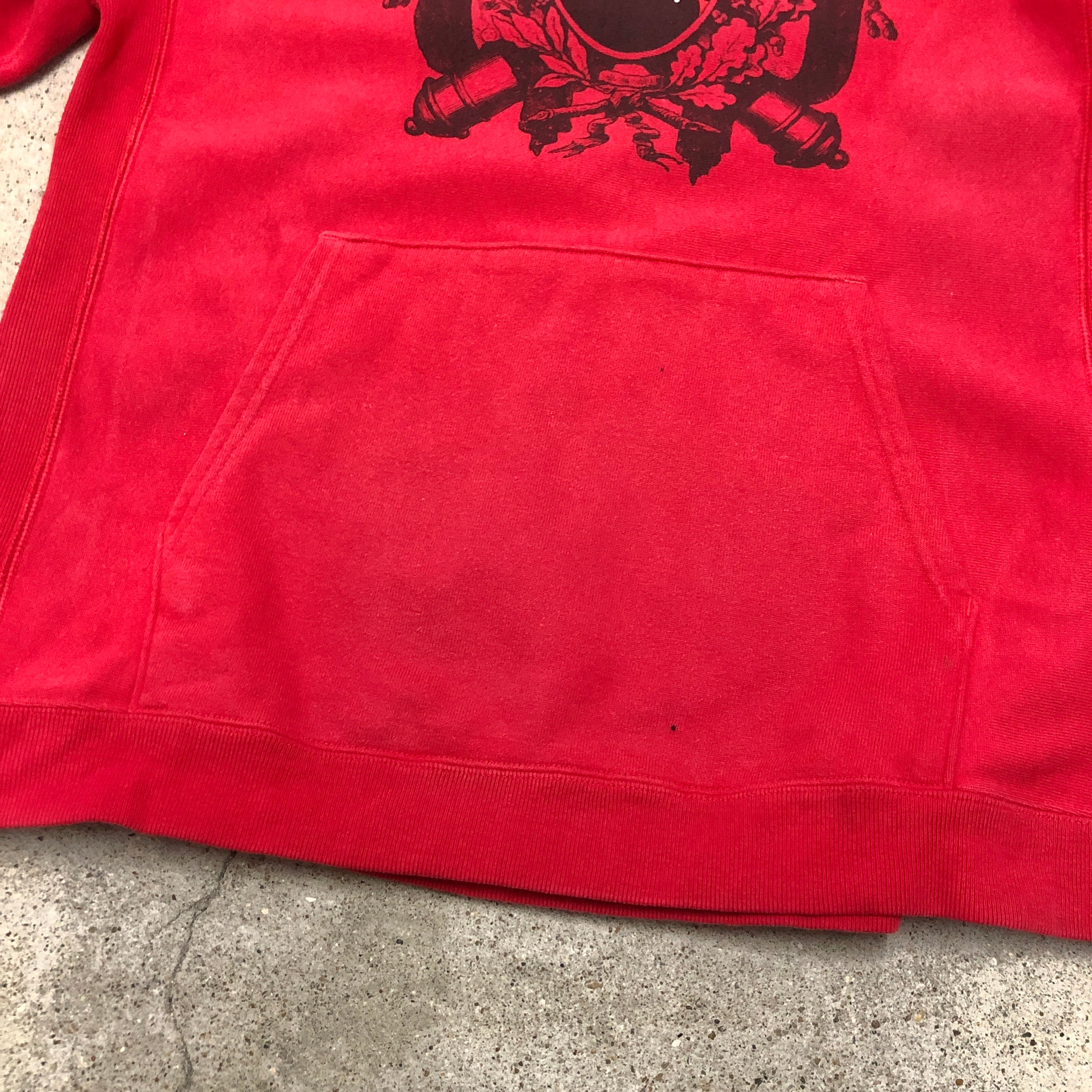 00s BAL/Character print Hoodie/L/キャラクタープリントフーディー