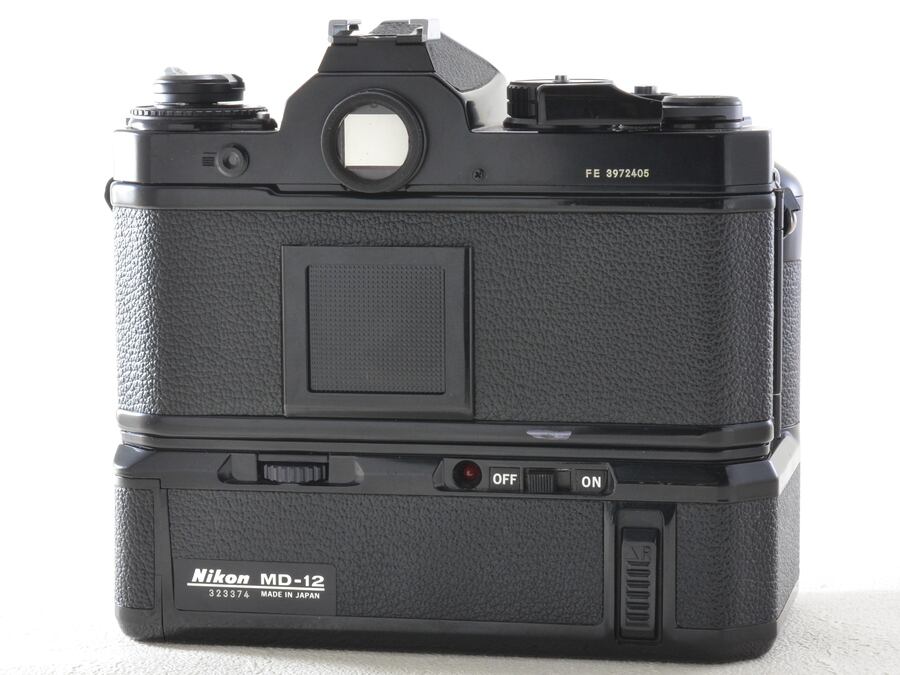 Nikon FE ブラック MD-12付 / Ai Nikkor 50mm F1.4 整備済 Nikon FE ブラック MD-12付 / Ai Nikkor 50mm F1.4 整備済
