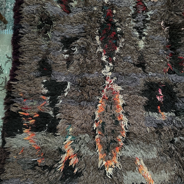 モロッコ ヴィンテージラグ MR003 | ブジャド | 109cm × 191cm