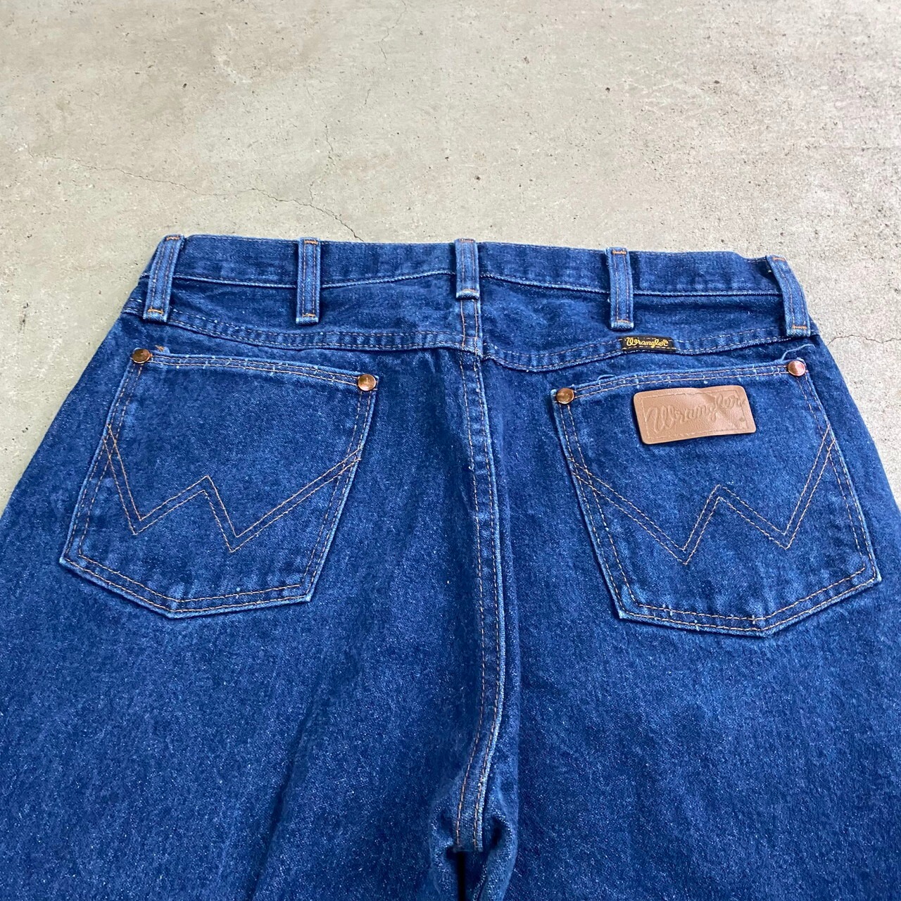 90年代 USA製 Wrangler ラングラー 13MWZ ストレート デニムパンツ 