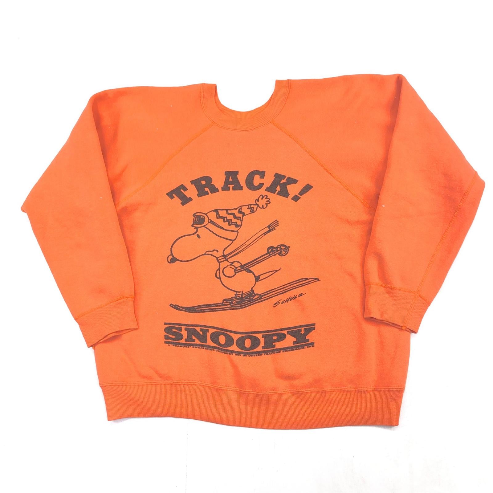 【MAYOSPRUCE】60sスヌーピースウェット MAYO SPRUCE スプルース 60年代 USA製 SNOOPY スヌーピー 染み込み