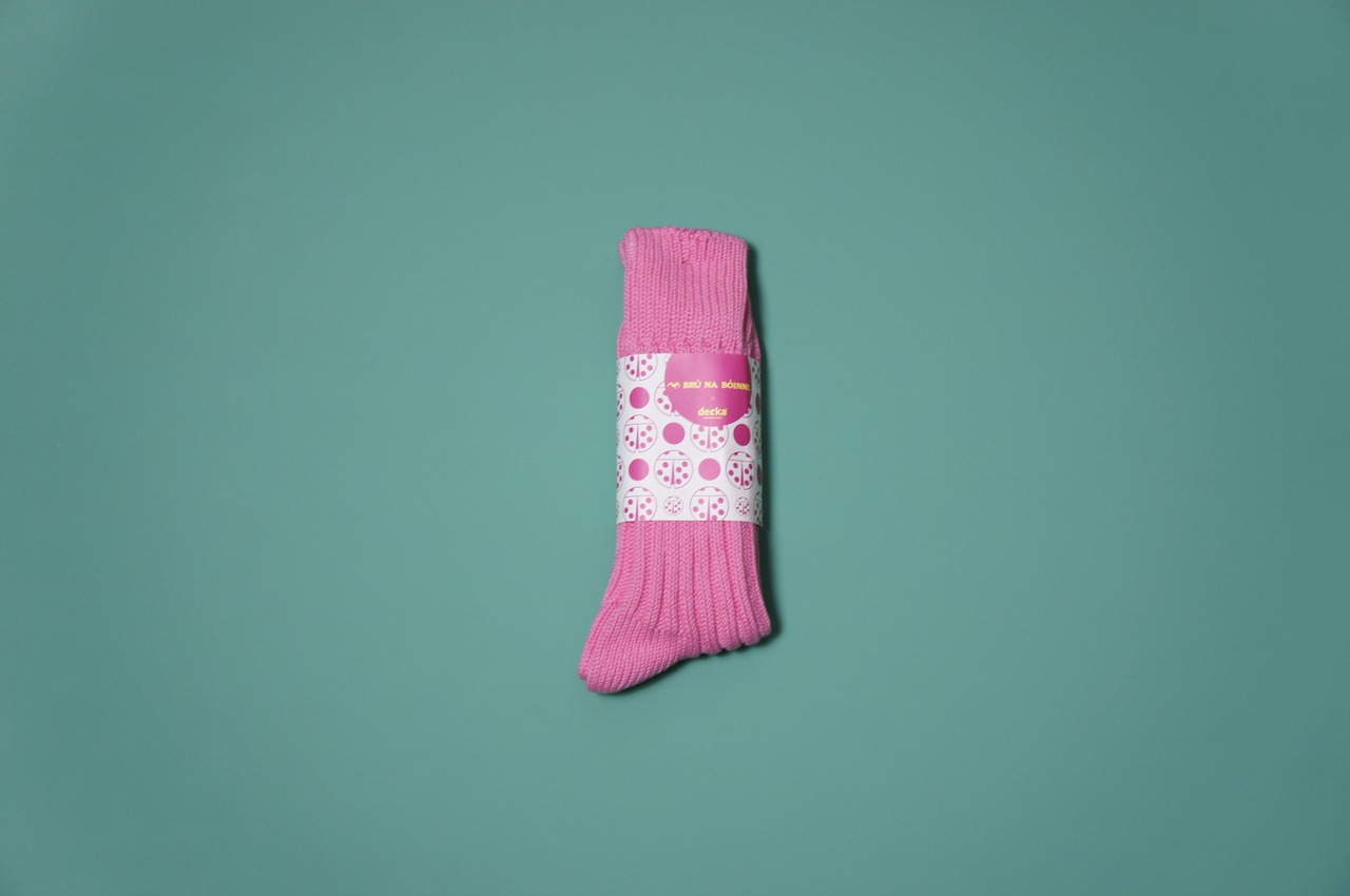 【 BRU NA BOINNE × decka 】Heavy weight plain socks