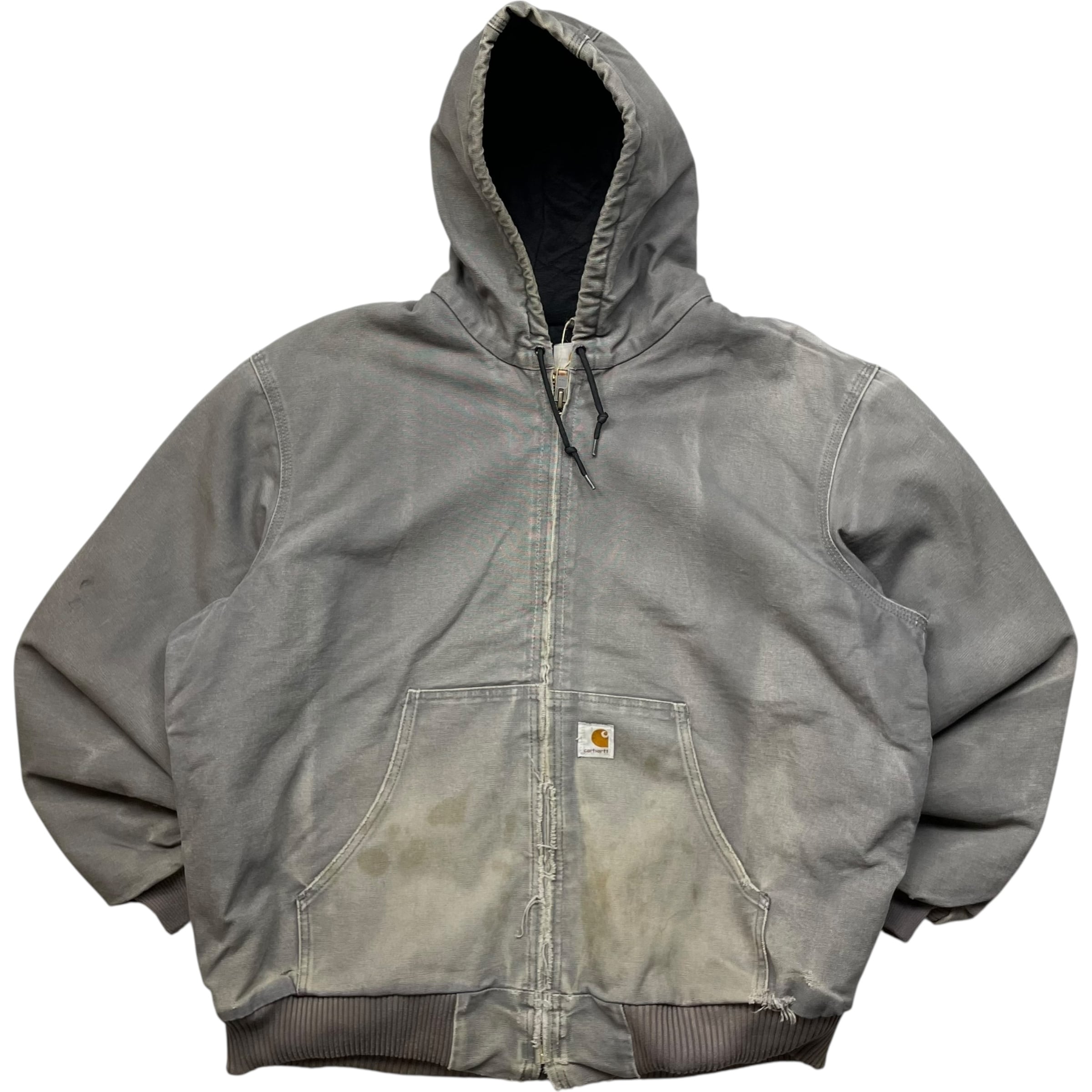 《XL》 Carhartt カーハート 希少カラー アクティブジャケット ワークジャケット ハチノス GVL USA製 no.8957