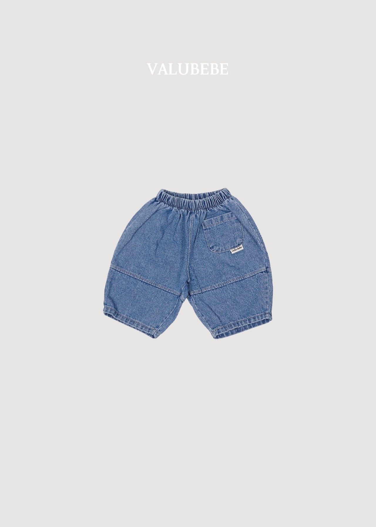 送料無料【予約】/ バンバンデニムパンツ /valubebe
