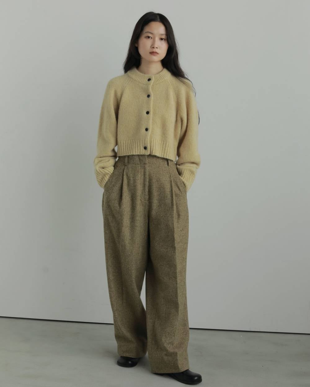 新品未使用品anuke Check Tuck Pants anuke 】Check Tuck Pants | valance 福井｜レディース セレクト