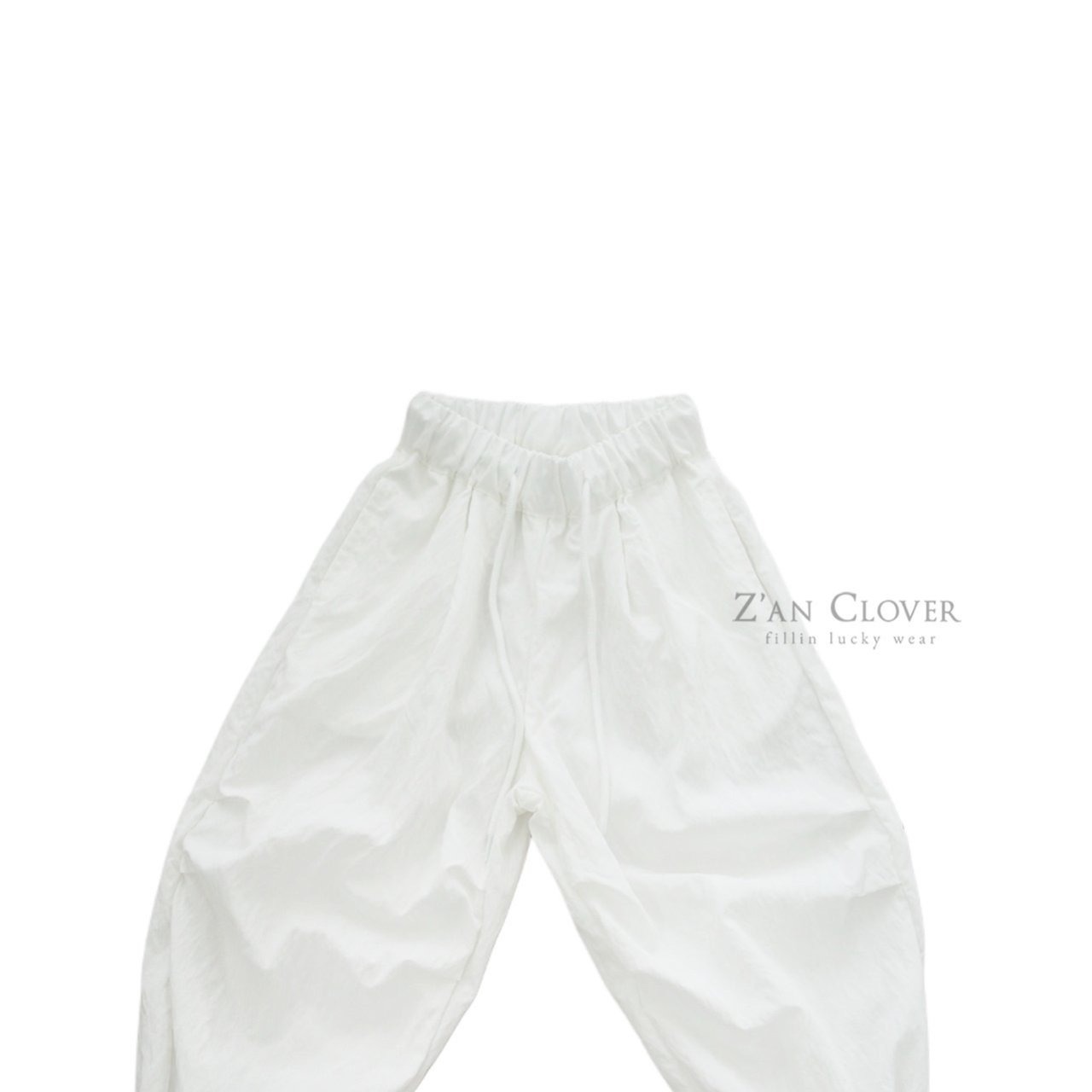 [Z’AN CLOVER] Nylon Balloon Pants / [지안클로버] 나일론벌룬팬츠