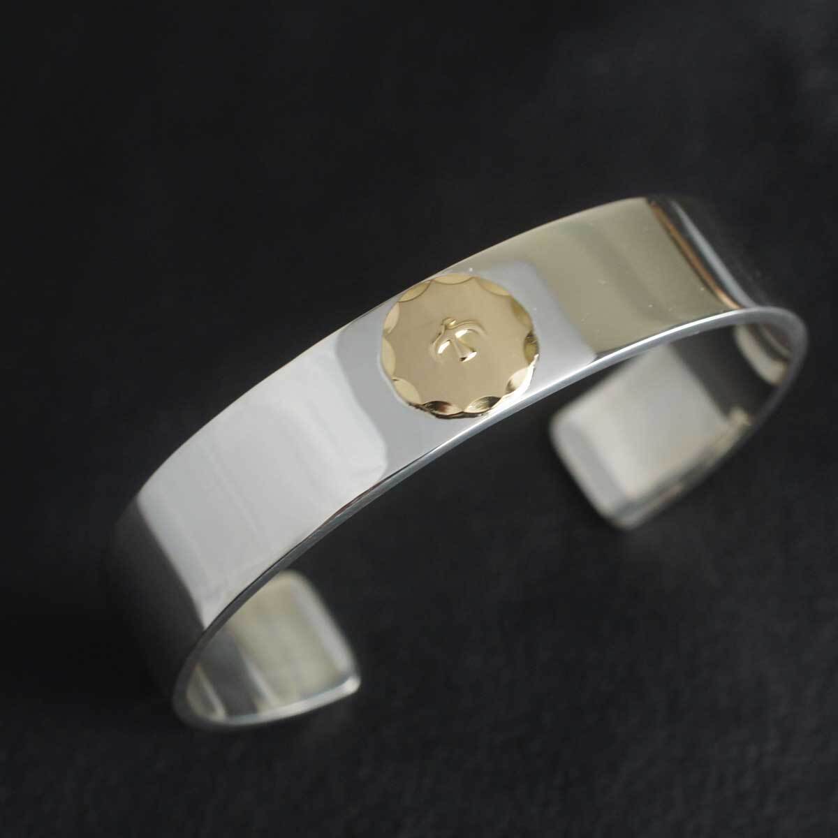 ゴローズ 平打ちブレス S ブレスレット メンズ S（TADY&KING平打ち  