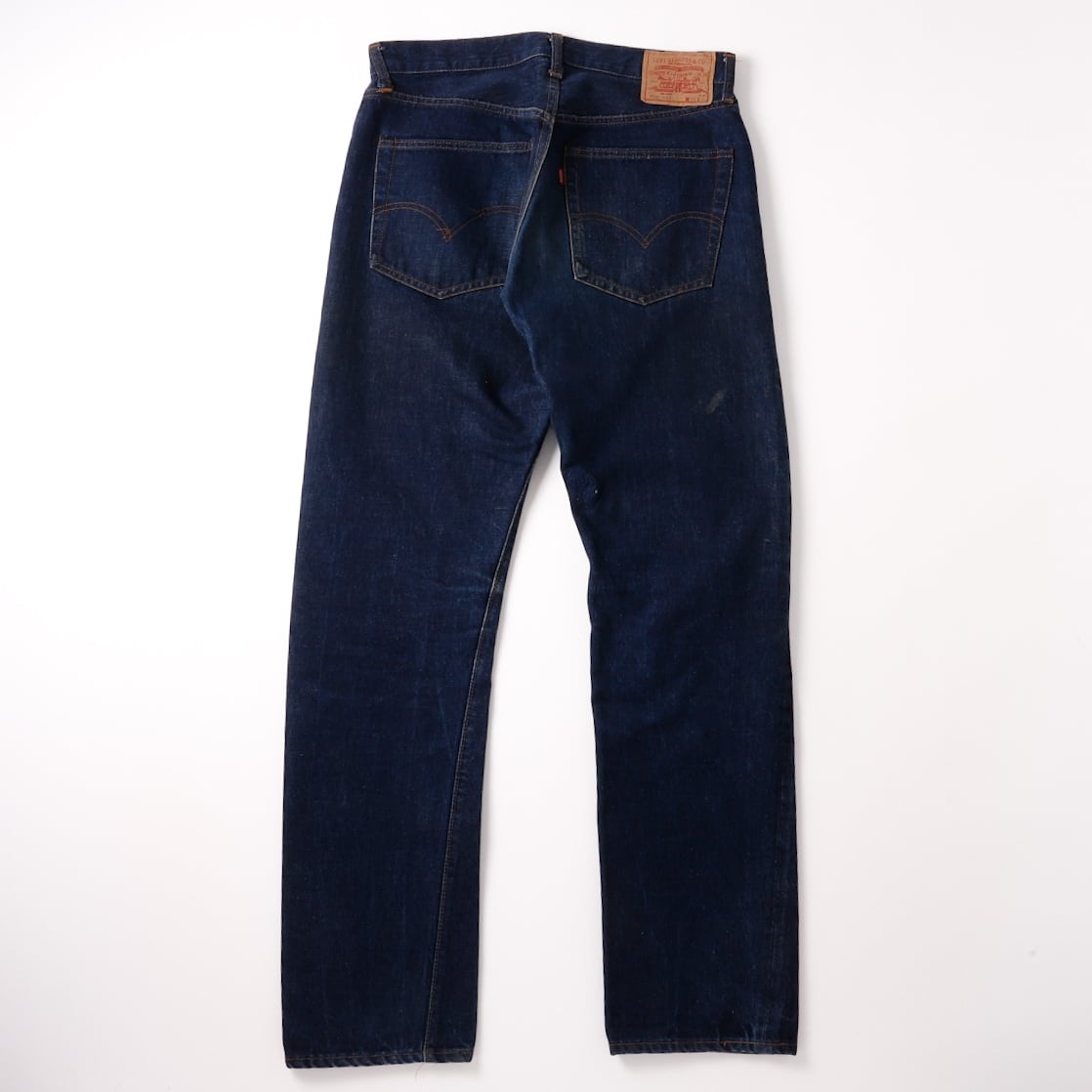 濃紺】60s Levi's 505 bigE special vintage denim made in USA 表記